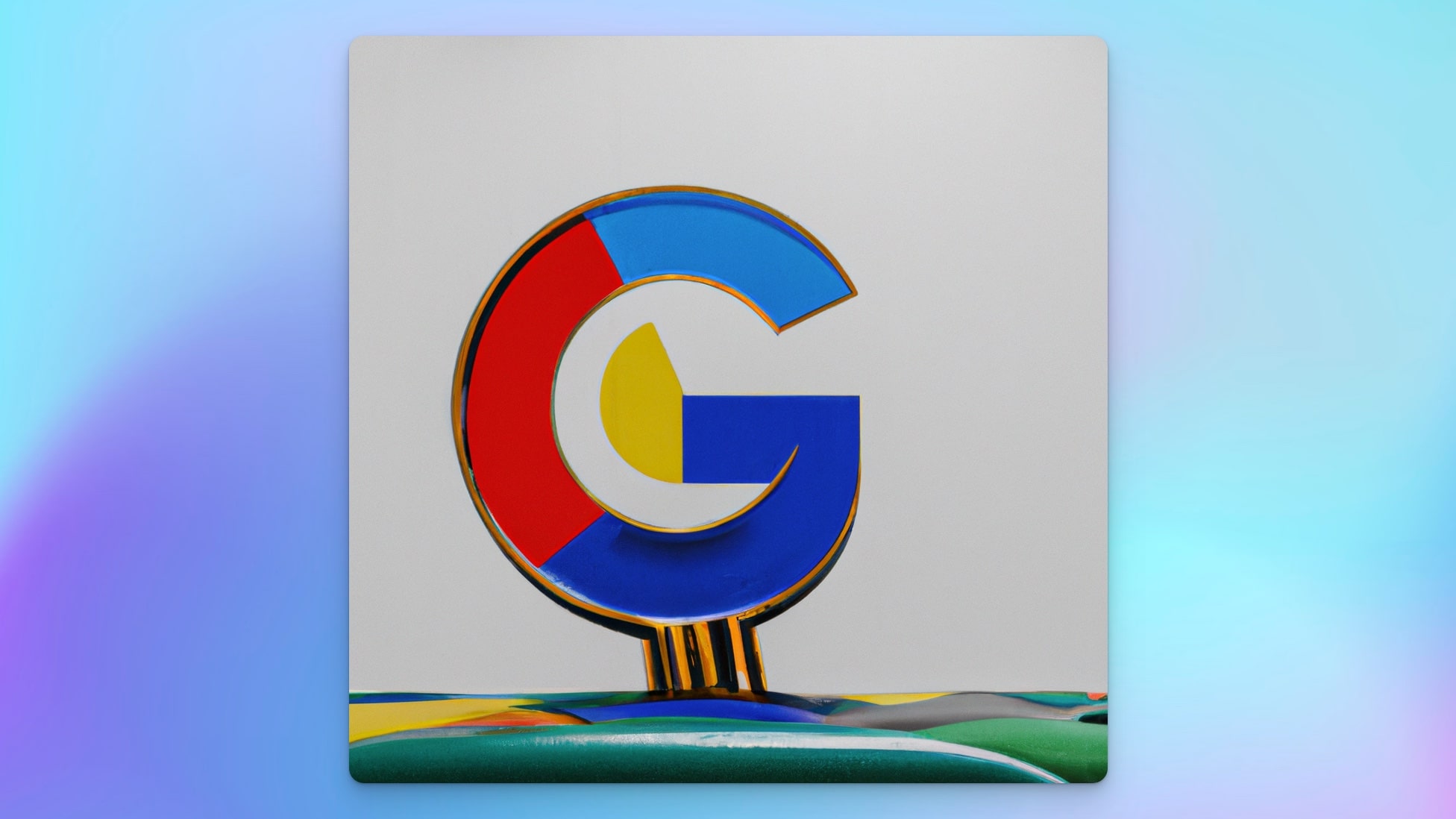 Ein etwas umgestaltetes Google Logo